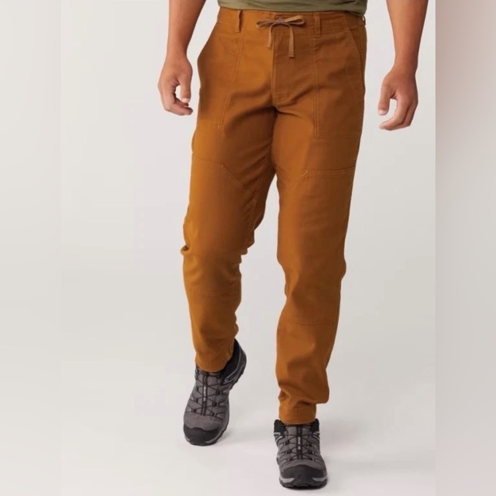 REI COOP Trailsmith Jogger Pants Hiking Rust‎ Walrus Brown Cotton 28x32 30L